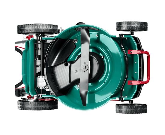 Самоходная бензиновая газонокосилка ЗУБР 460 мм, 4.5 л.с. ГБС-460 – изображение 5