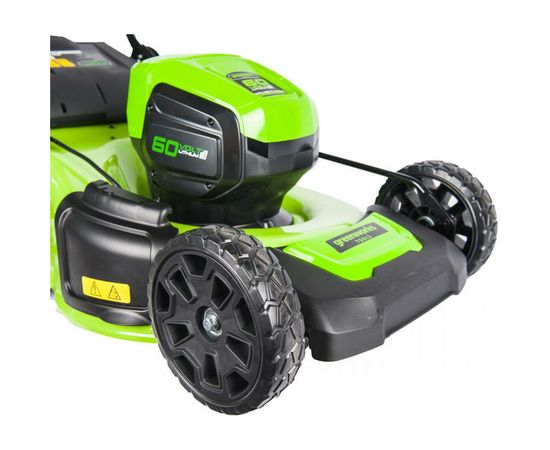 Аккумуляторная бесщеточная газонокосилка Greenworks GD60LM46HP 2502807 – изображение 7