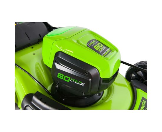 Аккумуляторная бесщеточная газонокосилка Greenworks GD60LM46HP 2502807 – изображение 8