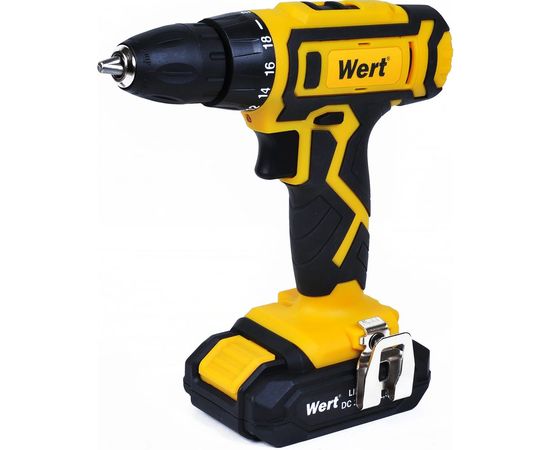 Аккумуляторная дрель WERT CD 20-2TLi W2201.019.01 199188 – изображение 2