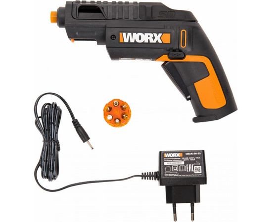 Аккумуляторная отвертка WORX SD Slide Driver, 4 В WX254.4 – изображение 2