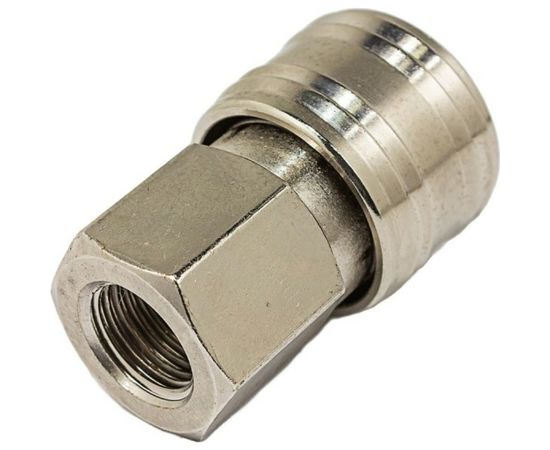 Быстроразъем пневматический с клапаном, внутренняя резьба 1/4 FK-SE1-2SF Forcekraft 51557 – изображение 2