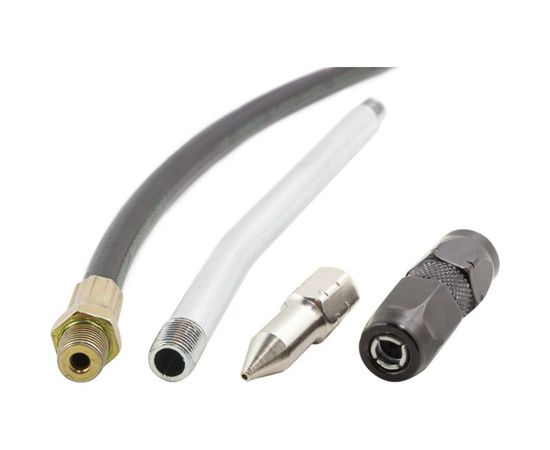 Ручной + пневматический шприц для нагнетания густой смазки Forsage 600 мл F-6636-6 51260 – изображение 2