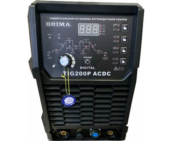 Инверторная установка для аргоно-дуговой сварки BRIMA TIG 200P AC DC DIGITAL БП-00000238 – изображение 2
