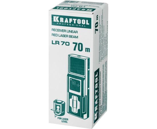 Детектор для линейного нивелира KRAFTOOL LR 70 34607 – изображение 3