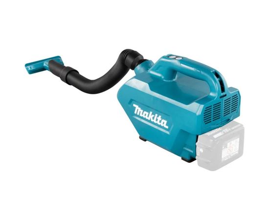 Пылесос Makita аккумулятор 18В, Li-ion, 1400л\м, 5.4 кПа,0.33\0.5л,1.8-2.2 кг., 3-x скоростной DCL184Z – изображение 4