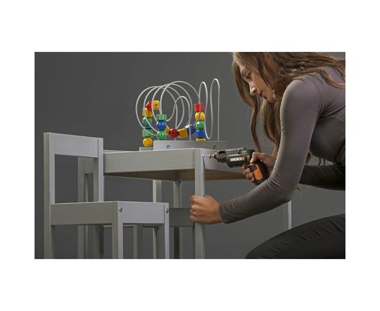 Аккумуляторная отвертка WORX SD Slide Driver, 4 В WX254.4 – изображение 5