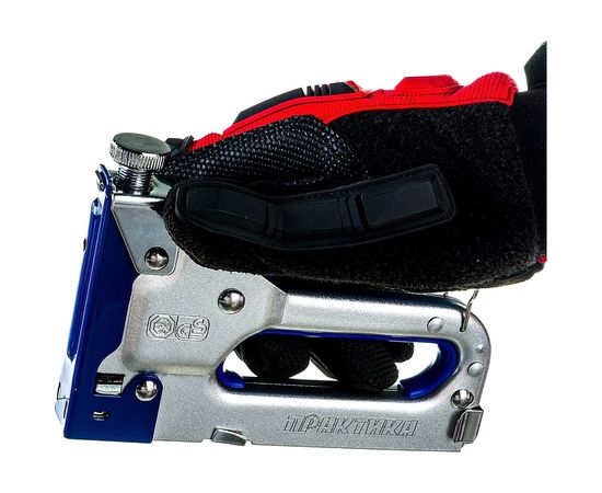 Степлер ручной скобы с регулятором удара (4-14 мм) ПРАКТИКА 775-730 – изображение 6