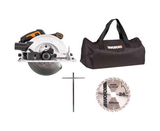 Аккумуляторная бесщеточная циркулярная пила WORX WX520.9 – изображение 7