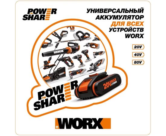 Аккумуляторный реноватор WORX Sonicrafter WX696.9 – изображение 7