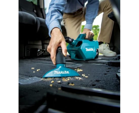 Пылесос Makita аккумулятор 18В, Li-ion, 1400л\м, 5.4 кПа,0.33\0.5л,1.8-2.2 кг., 3-x скоростной DCL184Z – изображение 10