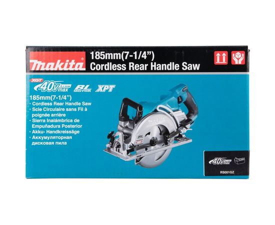 Дисковая пила Makita XGT BL без аккумулятора и ЗУ RS001GZ – изображение 14