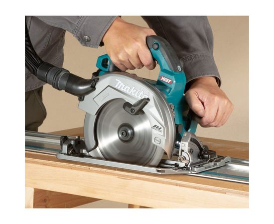 Аккумуляторная дисковая пила Makita XGT BL 40В без аккумулятора и ЗУ HS004GZ – изображение 18