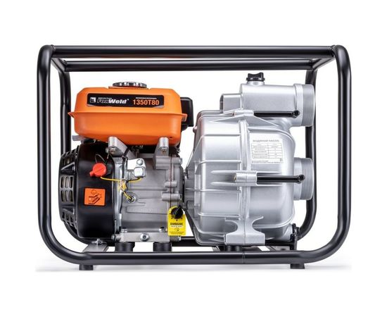 Бензиновая мотопомпа для грязной воды Foxweld 1350T80 8637 – изображение 2