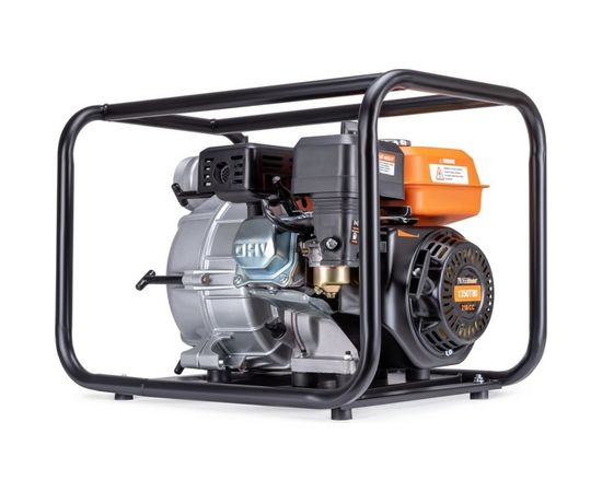 Бензиновая мотопомпа для грязной воды Foxweld 1350T80 8637 – изображение 3