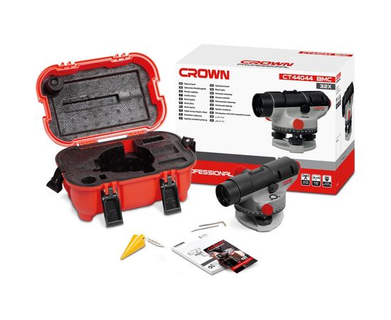 Оптический нивелир CROWN CT44044 BMC – изображение 3