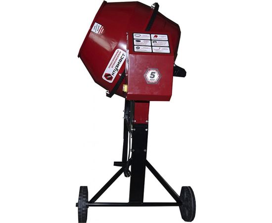 Бетоносмеситель с чугунным венцом Энтузиаст Б-150 УТ-254 – изображение 3