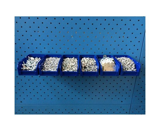 Настенный органайзер СТЕЛЛА-ТЕХНИК 6 ящиков V-1, V-1-650-синий – изображение 4