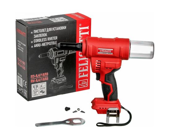 Пистолет для установки заклепок Felisatti ПЗ-6.4/18Л3 5701.5.0.00 – изображение 4
