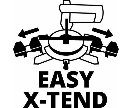 Торцовочная аккумуляторная пила с протяжкой Einhell PXC TE-SM 36/210 Li-Solo 4300880 – изображение 6