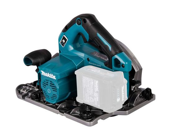 Аккумуляторная дисковая пила Makita XGT BL 40В без аккумулятора и ЗУ HS004GZ – изображение 6