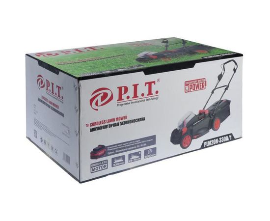 Аккумуляторная газонокосилка P.I.T. PLM20H-330A/1 – изображение 10