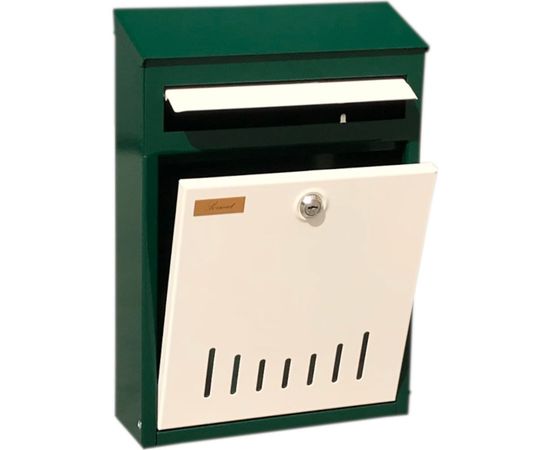 Почтовый ящик Форком Элит зеленый/крем 00-00000945 – изображение 2