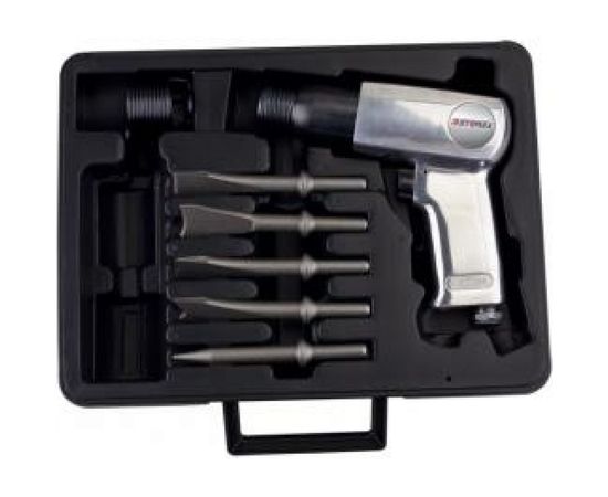 Пистолетное пневмозубило в наборе с зубилами Byemax BG-2711PSR – изображение 2