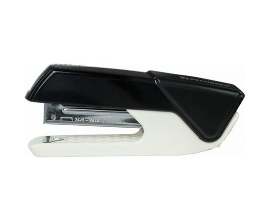 Степлер BRAUBERG ADVANCED №24/6 26/6, до 20 листов, с антистеплером, черный 228748 – изображение 2