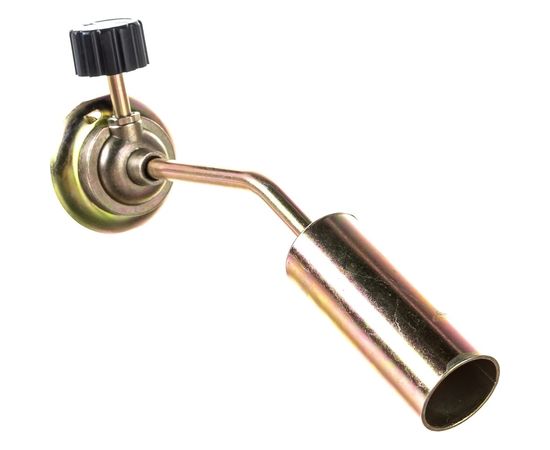 Газовая горелка ON цанговый захват, 18х6,5х5см, широкое сопло 23 мм. 10-02-002 – изображение 3