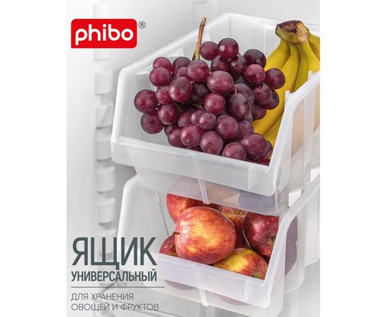 Универсальный ящик Phibo 155х225х128 мм бесцветный 433249901 – изображение 3