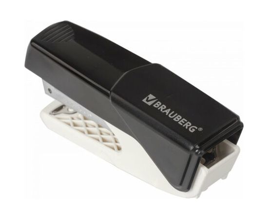 Степлер BRAUBERG ADVANCED №24/6 26/6, до 20 листов, с антистеплером, черный 228748 – изображение 4