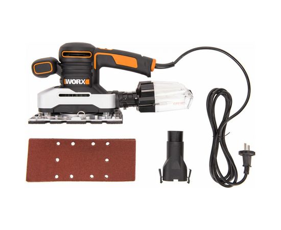 Электрическая виброшлифмашина WORX 270 Вт WX642.1 – изображение 5