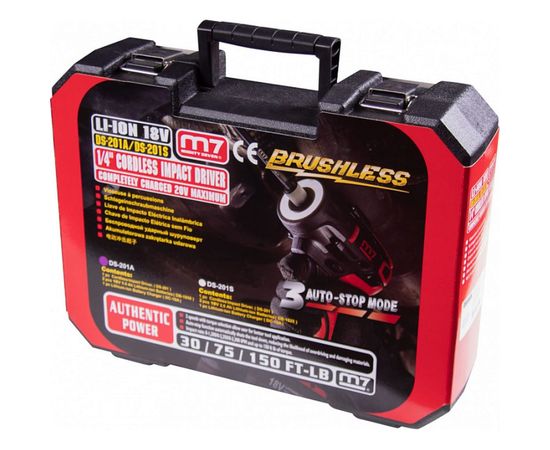 Аккумуляторный шуруповерт MIGHTY SEVEN DS-201A – изображение 7