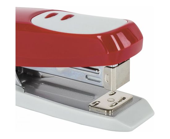 Тёмно-красный степлер BRAUBERG №24/6, 26/6 Germanium 226579 – изображение 7
