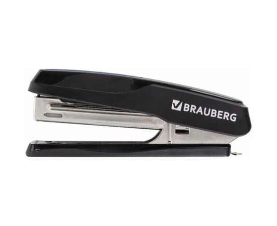 Степлер BRAUBERG Super №10, до 20 листов, антистеплер, черно-синий 229078 – изображение 7