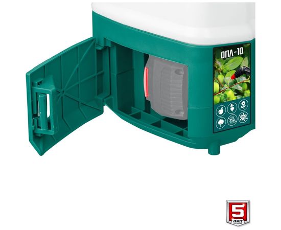 Аккумуляторный опрыскиватель ЗУБР 18 В, 4 А*ч, 10 л ОПЛ-10-41 – изображение 11