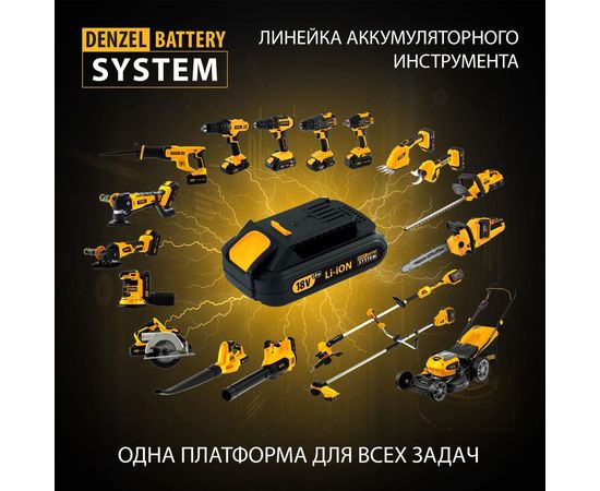 Аккумуляторный секатор Denzel CP-30 18 В 59435 – изображение 15