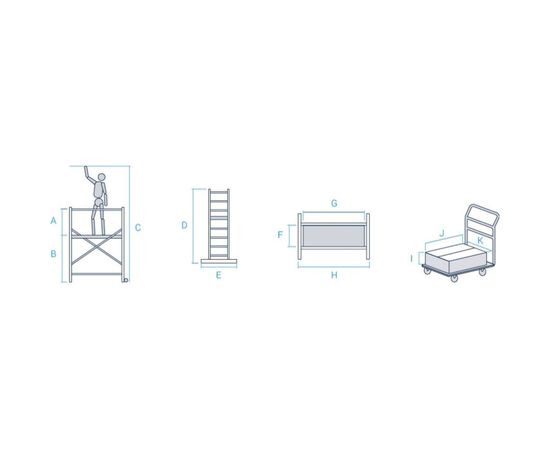 Вышка-тура Новая Высота NV 245 2x16 2450408 – изображение 2