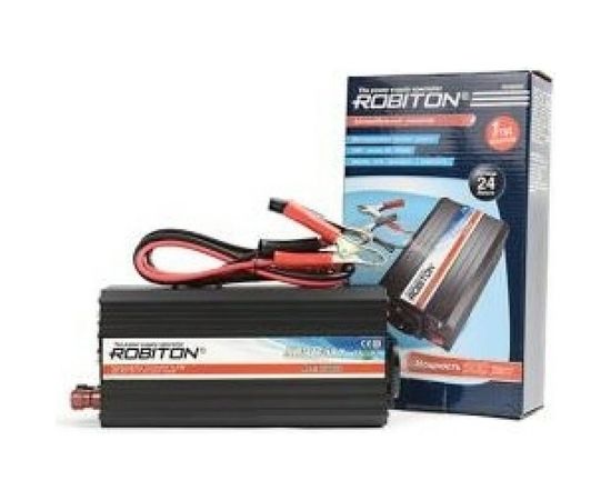 Инвертор 500W с USB выходом /24В/ Robiton R500/24V 13202 – изображение 2