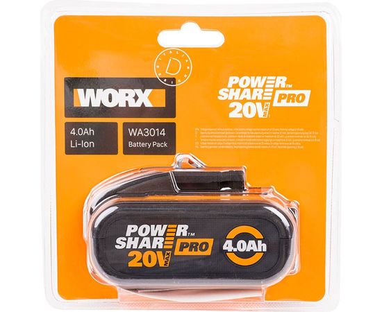 Аккумулятор (20 В; 4 Ач) WORX WA3014 – изображение 3