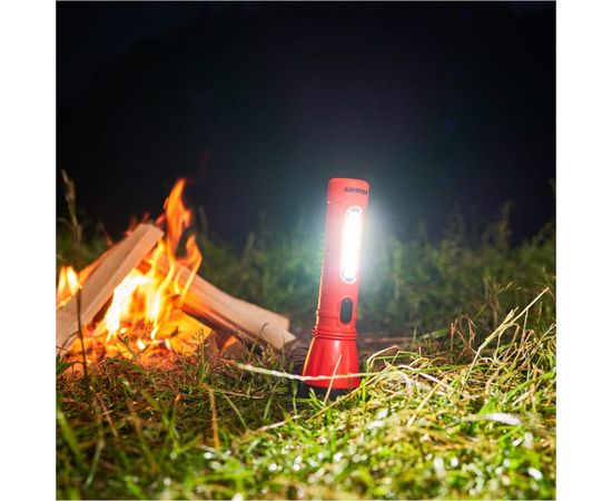 Светодиодный аккумуляторный фонарь REXANT с боковым светом, вилка 220 В 75-711 – изображение 3