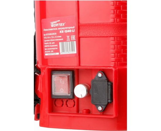 Ранцевый аккумуляторный опрыскиватель WORTEX KS1240Li0029 – изображение 3