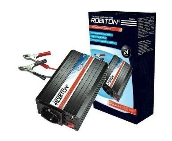 Инвертор 500W с USB выходом /24В/ Robiton R500/24V 13202 – изображение 3
