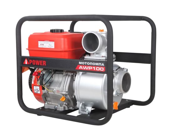 A-iPower Бензиновая мотопомпа для чистой воды AWP100 30141 – изображение 3