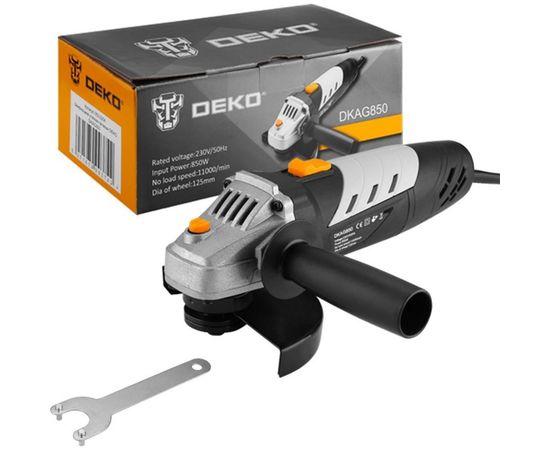 Угловая сетевая шлифмашина DEKO DKAG850 063-2204 – изображение 4