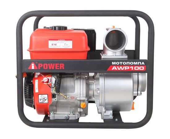 A-iPower Бензиновая мотопомпа для чистой воды AWP100 30141 – изображение 4
