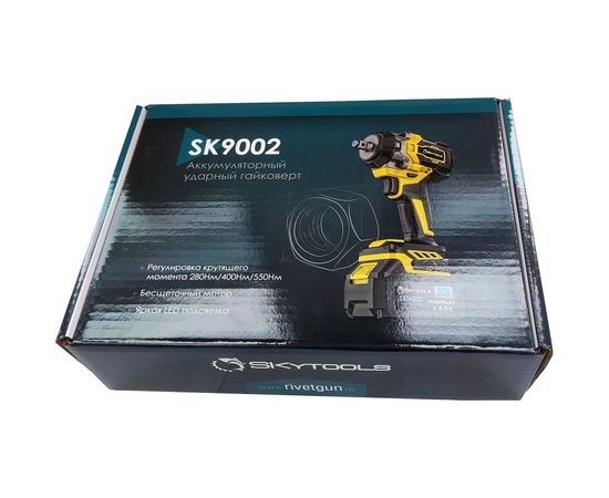 Аккумуляторный гайковерт Skytools 4.0 ач х 2 SK9002 – изображение 5