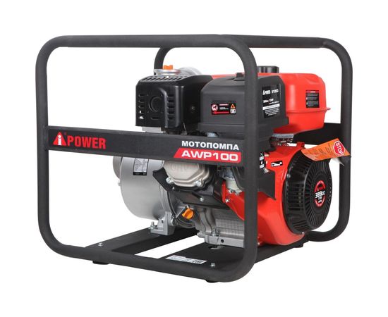 A-iPower Бензиновая мотопомпа для чистой воды AWP100 30141 – изображение 6