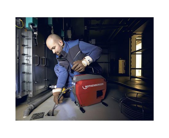 Rothenberger Аккумуляторная машина для прочистки труб R600 VarioClean 1000003346 – изображение 6